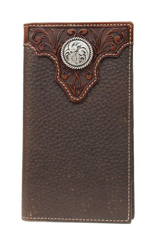 M&F RODEO TLD OVRLY CNC BR WALLET-A3510202