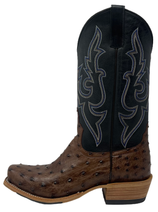 ANDERSON BEAN HP KANGO TOBACCO FULL QUILL OSTRICH MEN'S WESTERN BOOT-HP9505