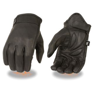 SHAF SHORT WRISTED W/GEL MEN'S MOTORCYCLE LEATHER GLOVE-MG7510