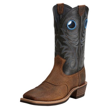 ARIAT HERITAGE ROUGHSTOCK WIDE SQ MEN'S DISCONTINUED-10014024 | Chuck's ...