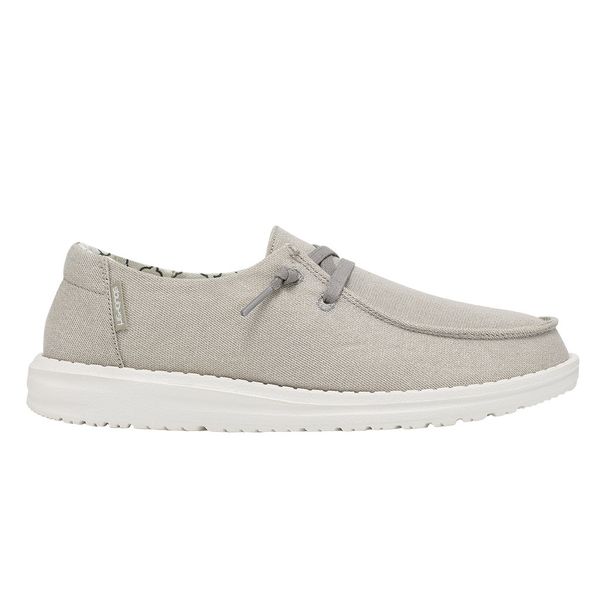 HEY DUDE WENDY SPARKLING PEARL GREY WOMEN'S CASUAL SHOE-121413312 ...