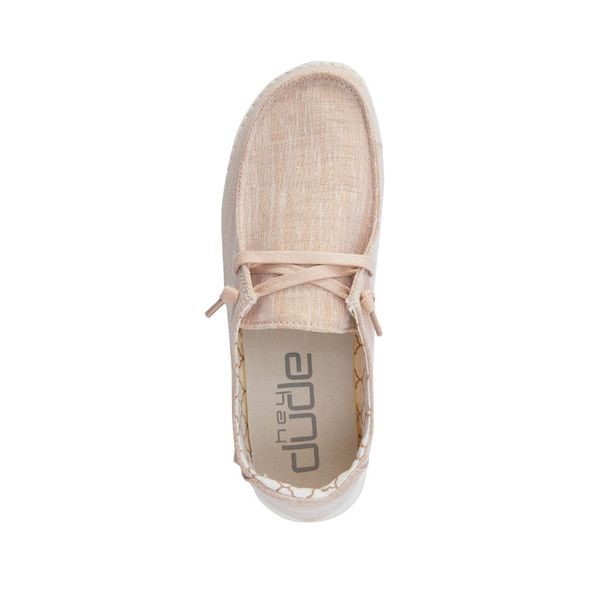 HEY DUDE WENDY SPARKLING ROSE GOLD WOMEN'S CASUAL SHOE-121415016 ...
