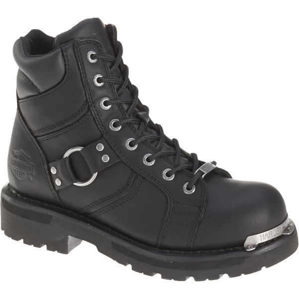 HARLEY DAVIDSON MADDY WOMEN'S MOTORCYCLE LACE UP BOOT-D84189 | Chuck's ...