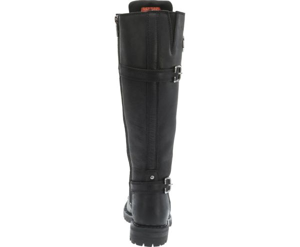 HARLEY DAVIDSON BEECHWOOD WOMEN'S MOTORCYCLE LACE UP BOOT-D83856 ...