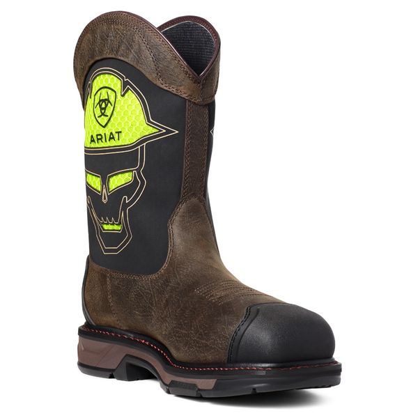 ARIAT WORKHOG XT BOLD WP MEN'S WORK COMP TOE PULL ON BOOT-10035881 ...