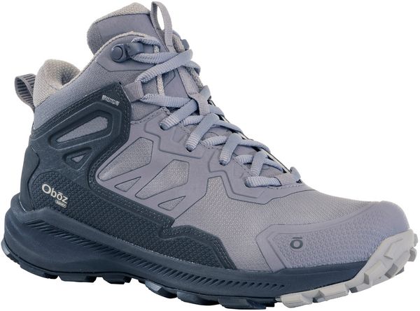 OBOZ KATABATIC MID WP WOMEN'S HIKING/OUTDOOR BOOT-46002-MINERAL | Chuck ...