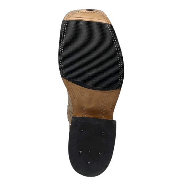 A look at the sole of an Anderson Bean Dirty Sasquatch Men's Western Boot.