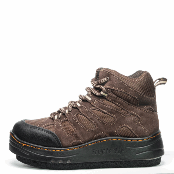 A look at the instep of a Cougar Paws Estimator Roofing Boot.