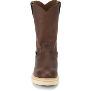 JUSTIN AXE TAN MEN S WORK PULL ON BOOT WK4908 Chucks Boots