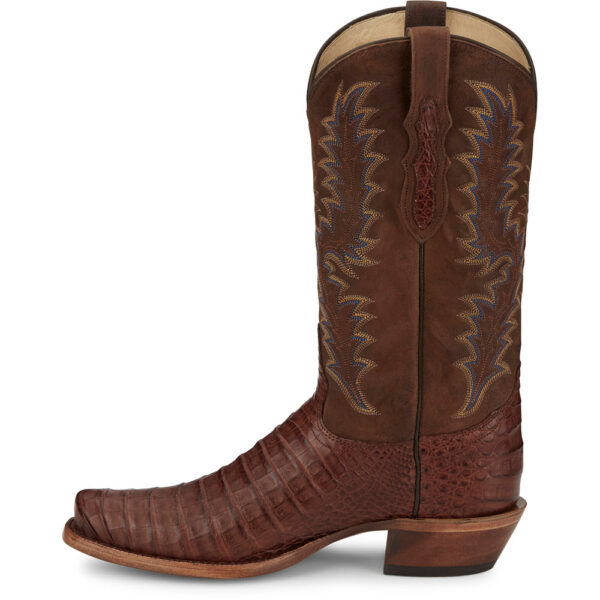 A left profile facing Tony Lama Alessandro 13" Caiman Men's Western Boot.