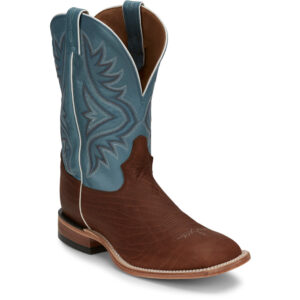 A 3/4 turned Tony Lama Avett 11" Maple Men's Western Boot.