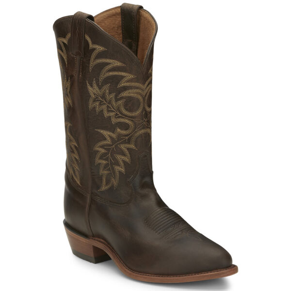 A 3/4 turned Tony Lama Segar 12" Americana Men's Western Boot.