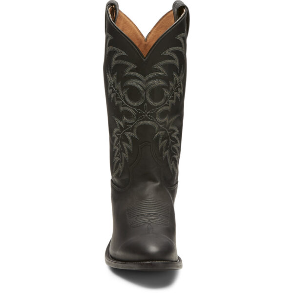 A forward-facing look at Tony Lama Segar 12" Onyx Men's Western Boot.
