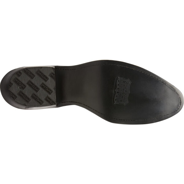 The sole of a Tony Lama Segar 12" Onyx Men's Western Boot.