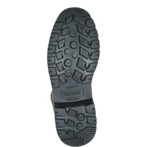 The sole of a Wolverine Men's Floorhand Waterproof Steel Toe 6