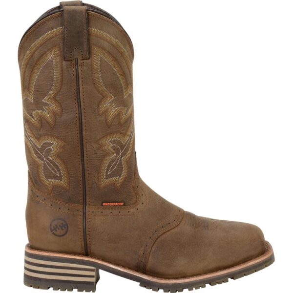 DOUBLE H JEYDEN 12" WP MEN'S WORK COMP TOE PULL ON BOOT-DH5124