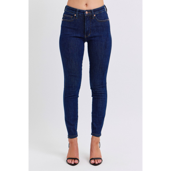 MID RISE TUMMY CONTROL CLASSIC SKINNY JEAN