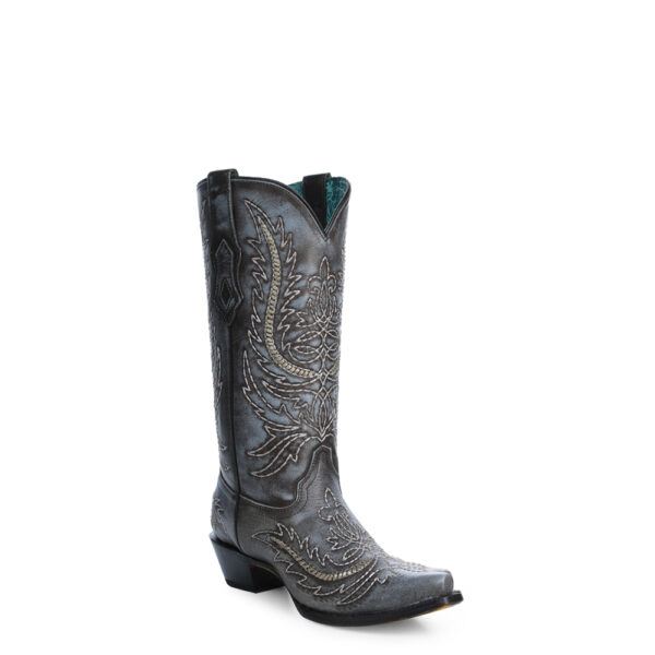 Dark Blue with Embroidery Snip Cowgirl