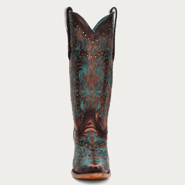 Copper Embroidery and Studs Snip Cowgirl - Image 3