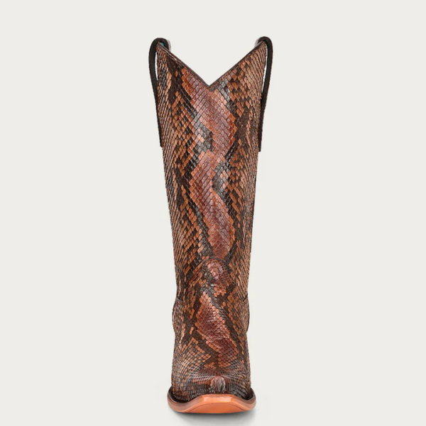 Genuine Full Brown Python Snip Cowgirl - Image 3