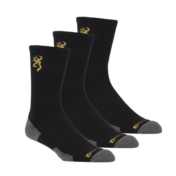 Browning 3-Pack Everyday Crew Socks