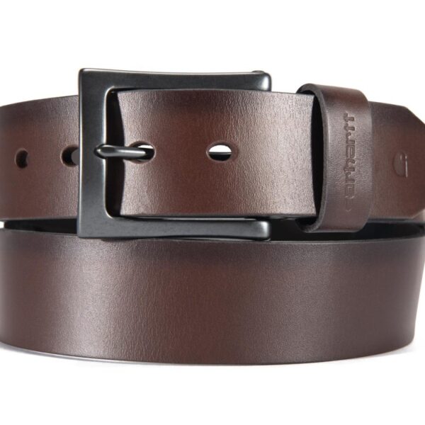 Carhartt Burnished Leather Box Buckle Belt