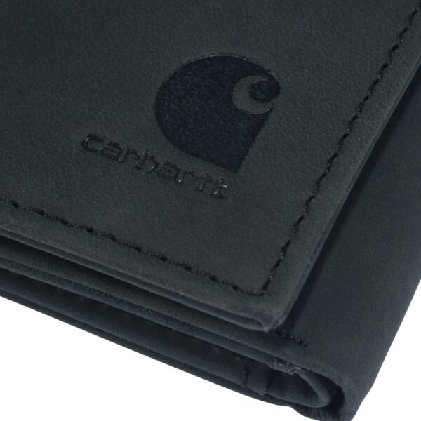 Carhartt Saddle Leather Trifold Wallet - Image 6