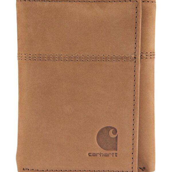 Carhartt Saddle Leather Trifold Wallet
