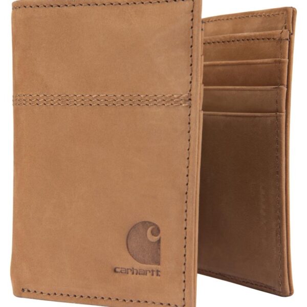 Carhartt Saddle Leather Trifold Wallet - Image 3