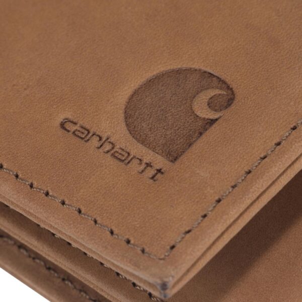 Carhartt Saddle Leather Trifold Wallet - Image 6