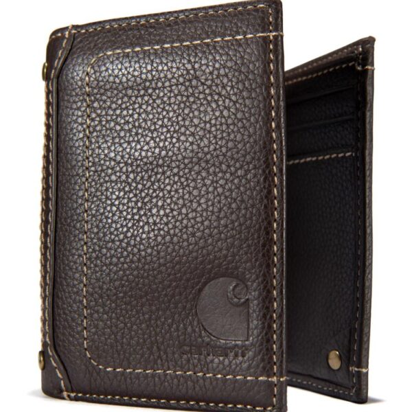 Carhartt Pebble Leather Trifold Wallet - Image 3