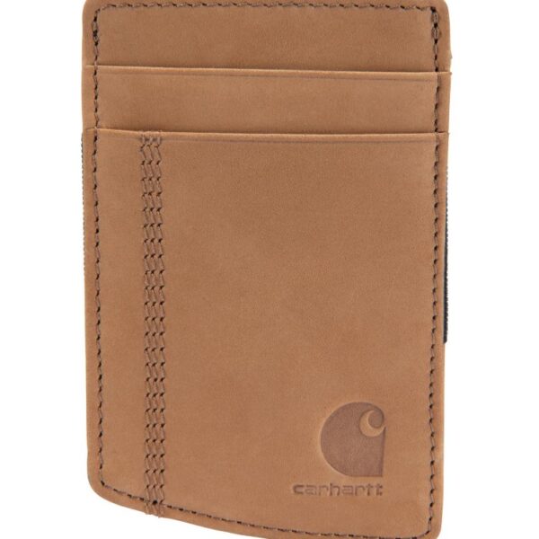Carhartt Saddle Leather Front Pocket Wallet