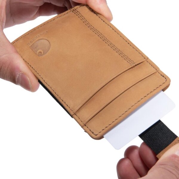 Carhartt Saddle Leather Front Pocket Wallet - Image 3