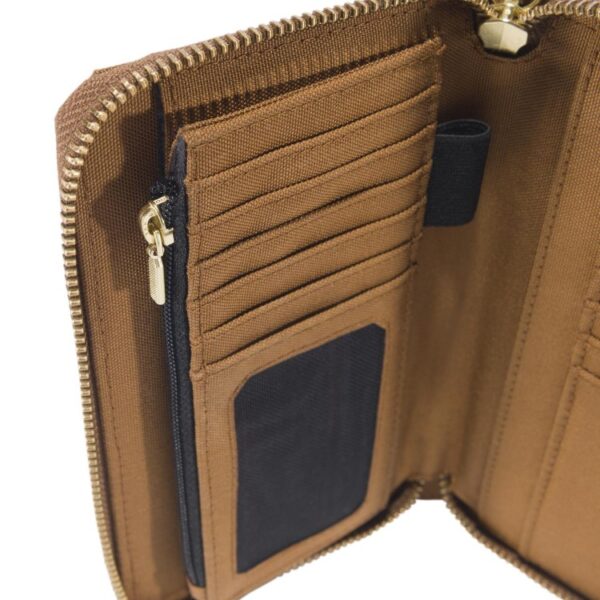 Carhartt Nylon Duck Lay-Flat Clutch Wallet - Image 4