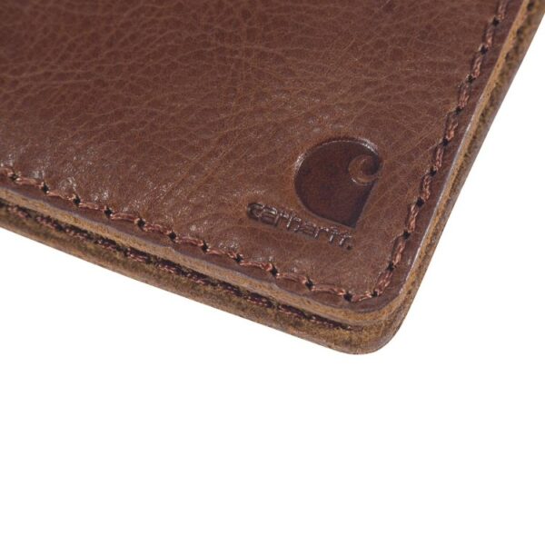 Carhartt Patina Leather Bifold Wallet - Image 3