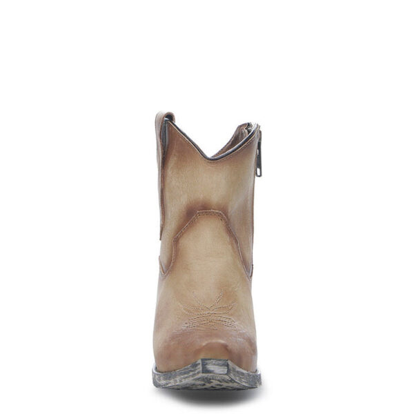 A forward shot Corral Circle G Embroidered Almond J Toe Cowgirl Boot.