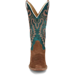 A forward-facing look at Justin Annie Up Sedona Tan Women's Western Boot.