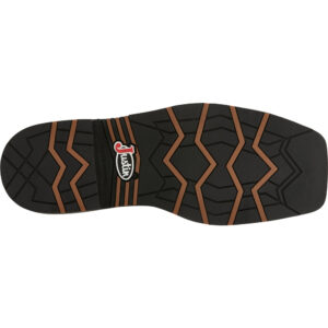 The sole of a Justin Bolt 11