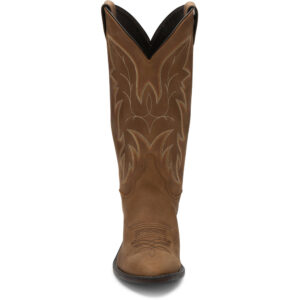 A forward-facing look at Justin Driscoll Bay Apache Men's Western Boot.