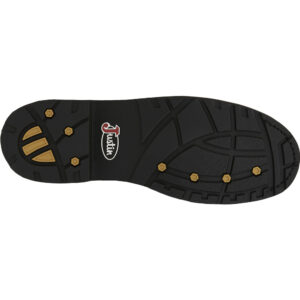 The sole of a Justin Drywall 10