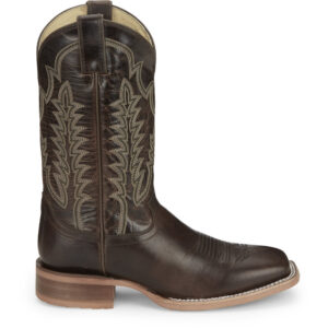 A right profile facing Justin Lyle Umber Men's Western Boot.