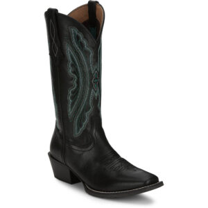 A 3/4 turned Justin Rae 12" Women's Western Boot.