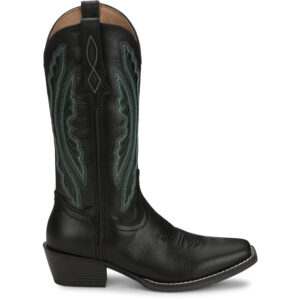 A right profile facing Justin Rae 12" Women's Western Boot.