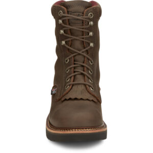 A forward-facing look at Justin Rivot Men's Work Soft Toe 8