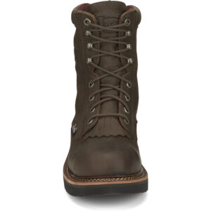 A forward-facing look at Justin Rivot Men's Work Steel Toe 8