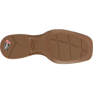 The sole of a Justin Roswell 11