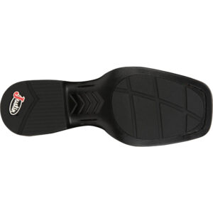 The sole of a Justin Zeke 11