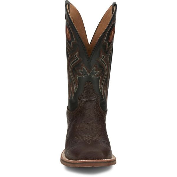 A forward-facing look at Tony Lama Avalos Cognac 11" Men's Western Boot.