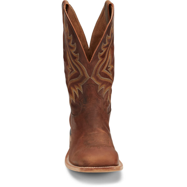 A forward-facing look at Tony Lama Avett 11" Honey Men's Western Boot.