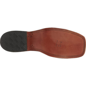 The sole of a Tony Lama Hays Full Quill Ostrich Men's Western Boot.